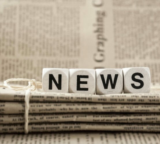 News concept with newspapers